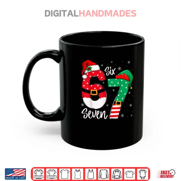67 Meme Six Seven Christmas Shirt 3 Mug 67 Meme Six Seven Christmas Shirt