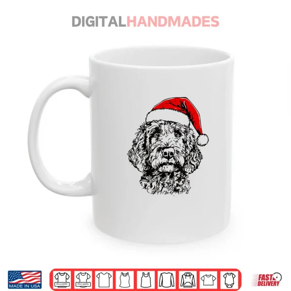 Cute Merry Christmas Goldendoodle Santa Christmas Dog Lover Shirt 3 Mug Cute Merry Christmas Goldendoodle Santa Christmas Dog Lover Shirt