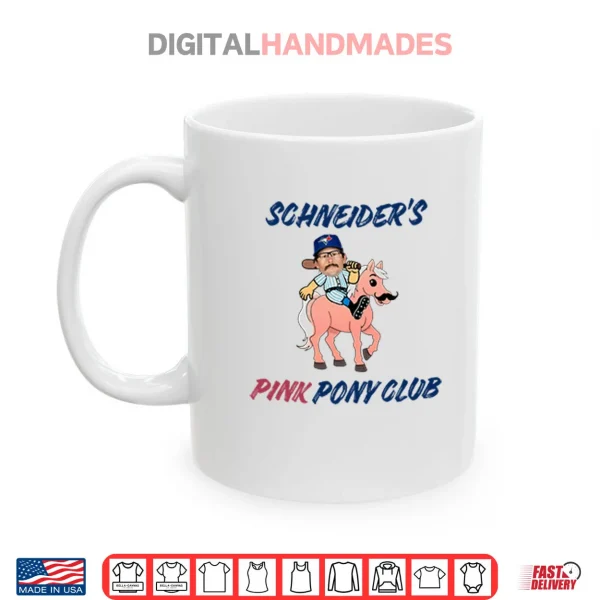 Davis Schneider’s Pink Pony Club Shirt 3 Mug Davis Schneiders Pink Pony Club Shirt