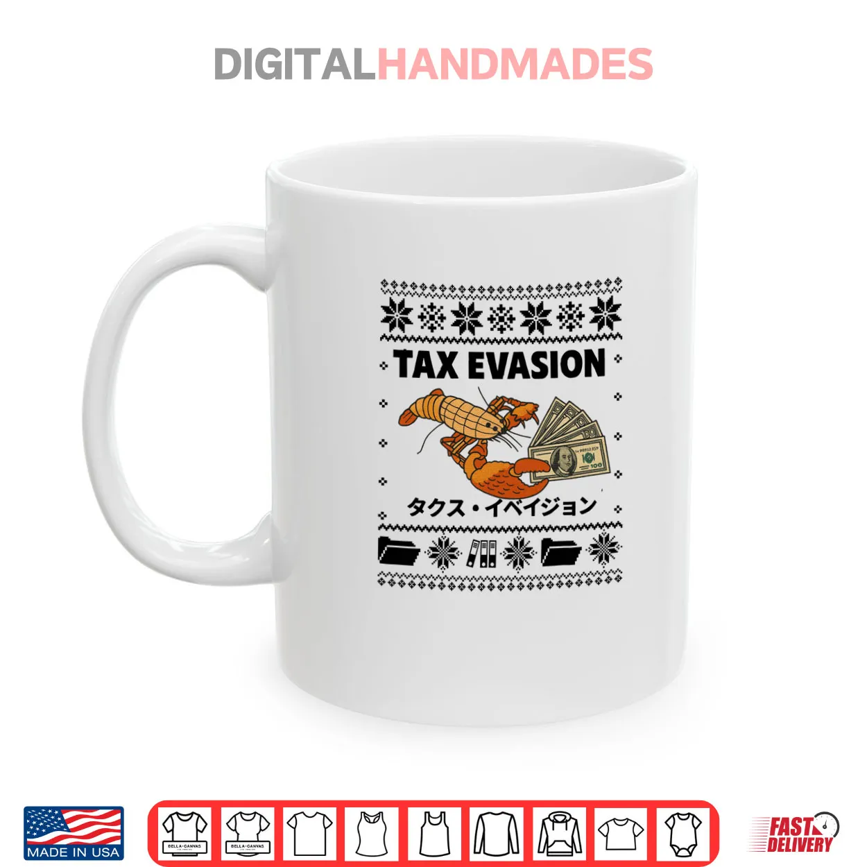 Tax Evasion Christmas Ugly Lobster Meme Shirt Tax Evasion Christmas Ugly Lobster Meme Shirt