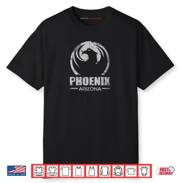 Phoenix Arizona Flag Vintage Distressed Shirt