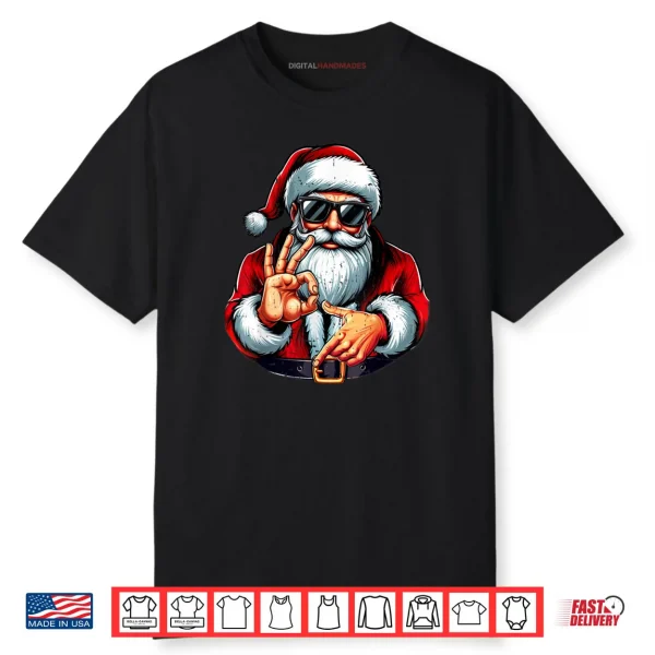 Six Seven 6 7 Meme Santa Christmas Shirt