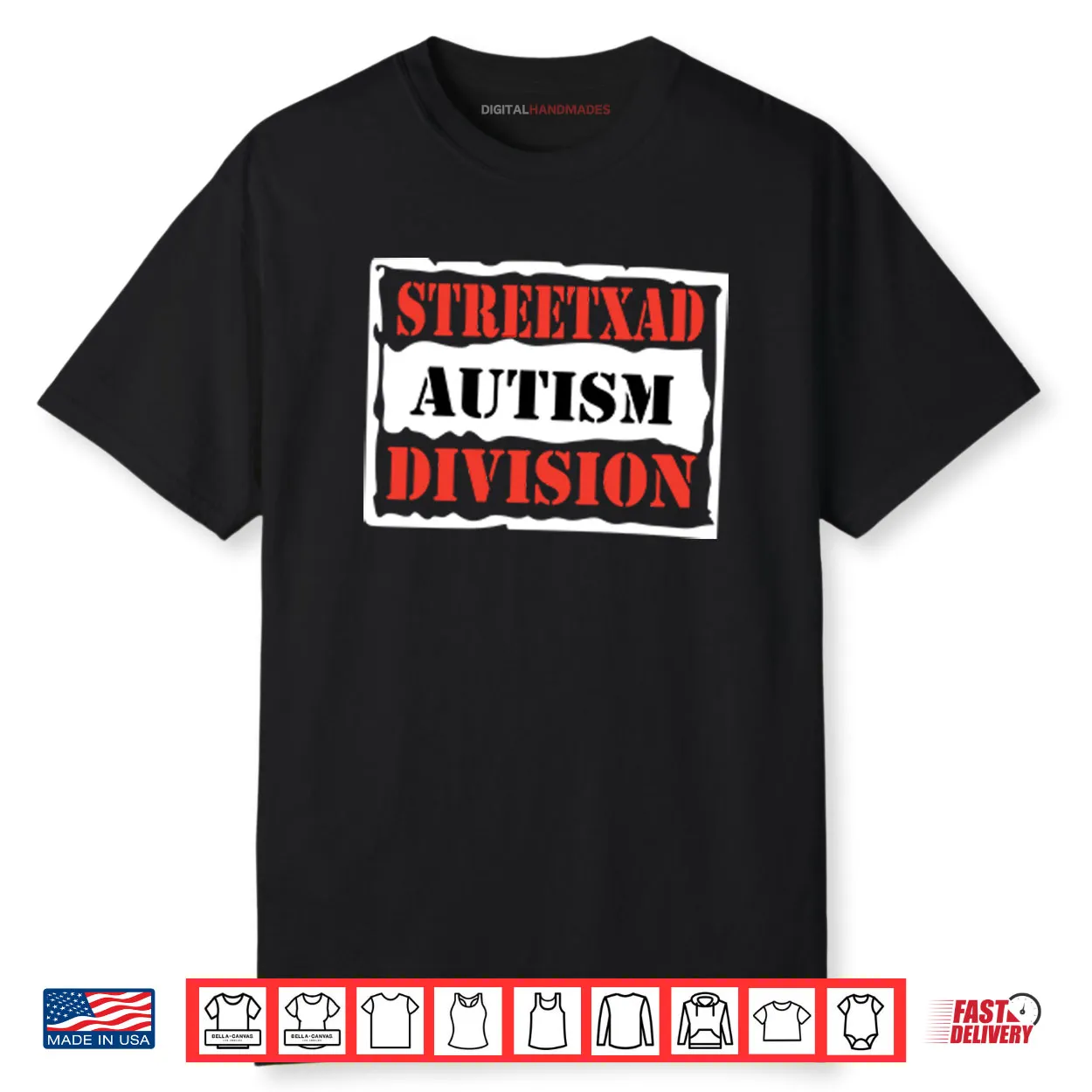 StreetXAD Autism Division Shirt StreetXAD Autism Division Shirt