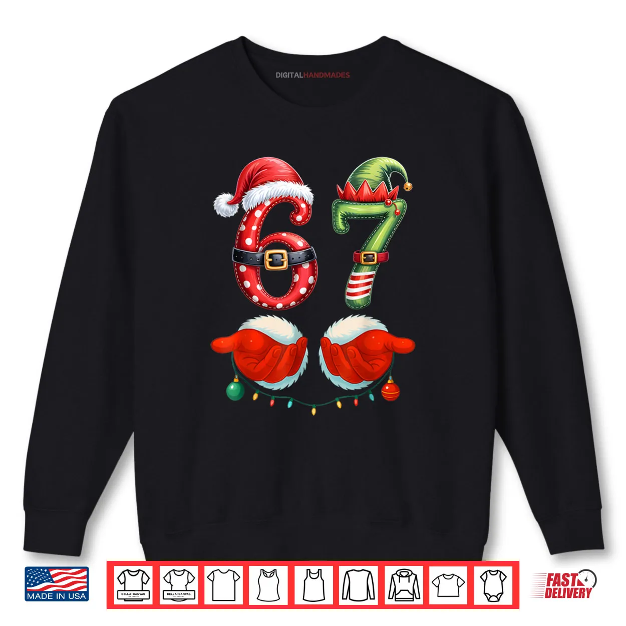 67 Christmas 6 7 Meme Pajamas Holiday Gen Alpha Slang Shirt 67 Christmas 6 7 Meme Pajamas Holiday Gen Alpha Slang Shirt