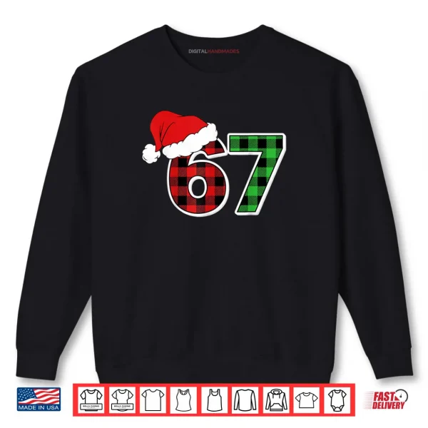 Sweatshirt 67 Meme Christmas Six Seven Xmas Shirt