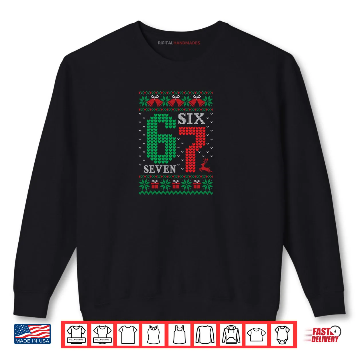 Christmas 67 Funny Xmas Six Seven Ugly Sweater 6 7 Shirt Christmas 67 Funny Xmas Six Seven Ugly Sweater 6 7 Shirt