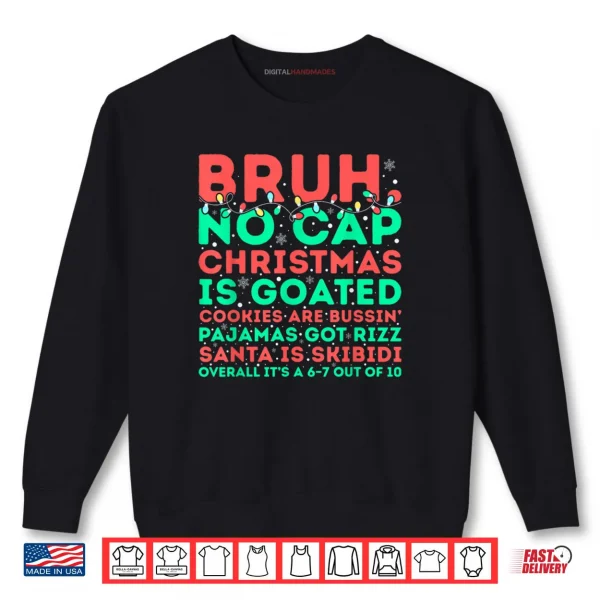 Sweatshirt Christmas Santa Rizzmas Gen Alpha Xmas Shirt