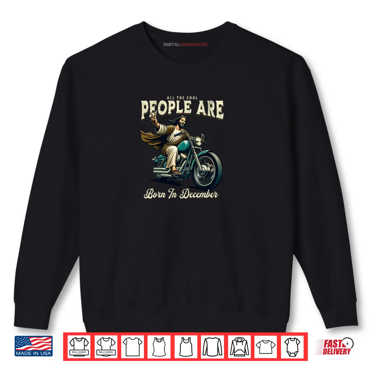 Cool People Are Born In December Christian Christmas Shirt Cool People Are Born In December Christian Christmas Shirt