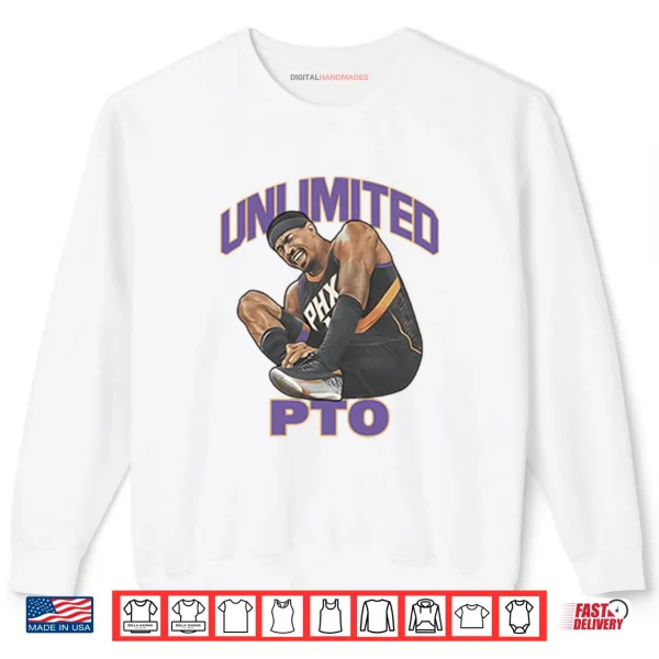 Devin Booker Unlimited PTO Shirt 1 Sweatshirt Devin Booker Unlimited PTO Shirt