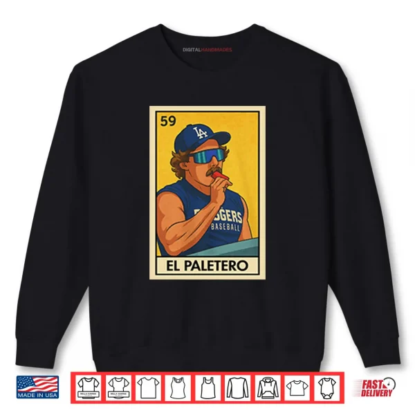 Sweatshirt Dodgers Kike Hernandez El Paletero Shirt