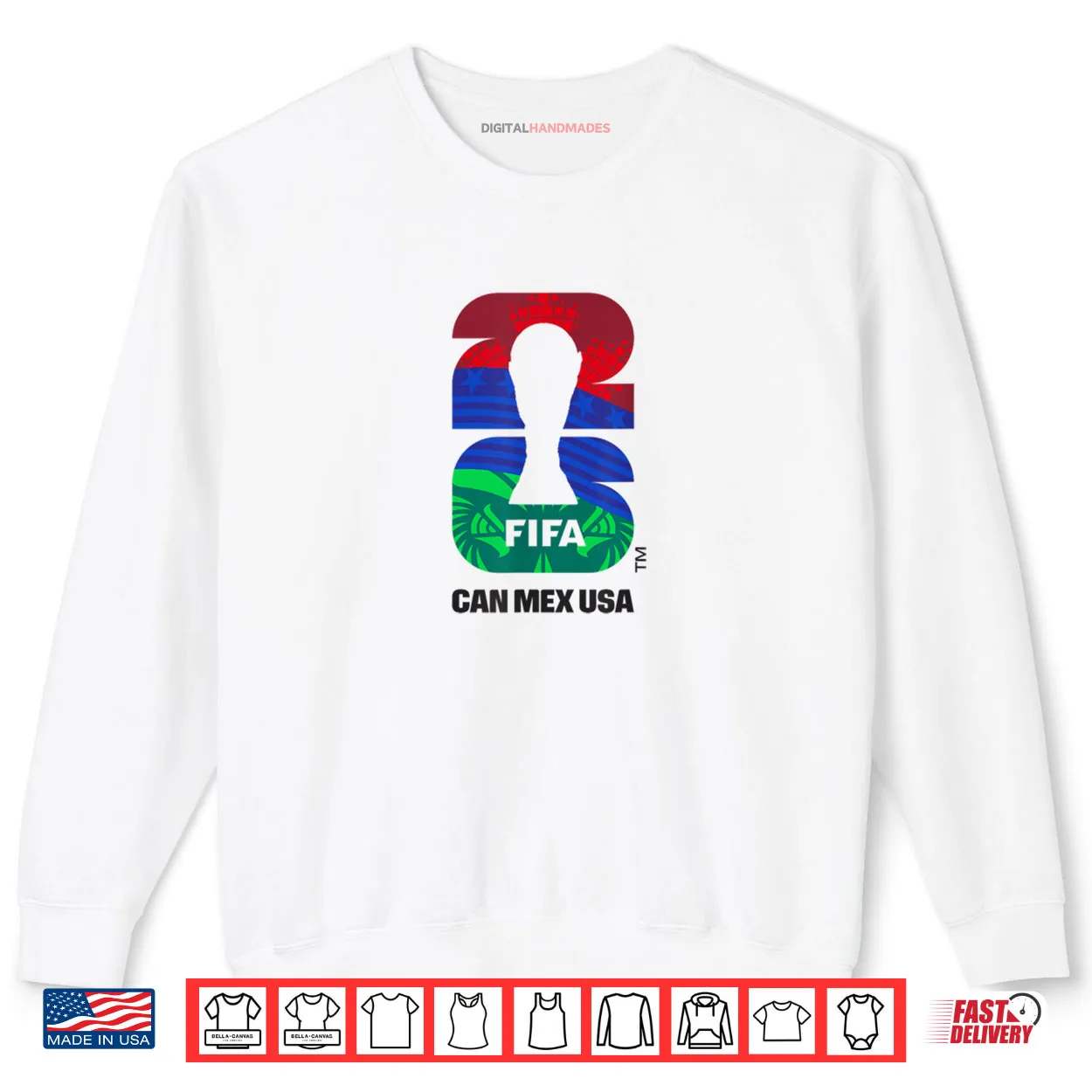 FIFA World CUP26 Host Country Trophy Logo Shirt FIFA World CUP26 Host Country Trophy Logo Shirt