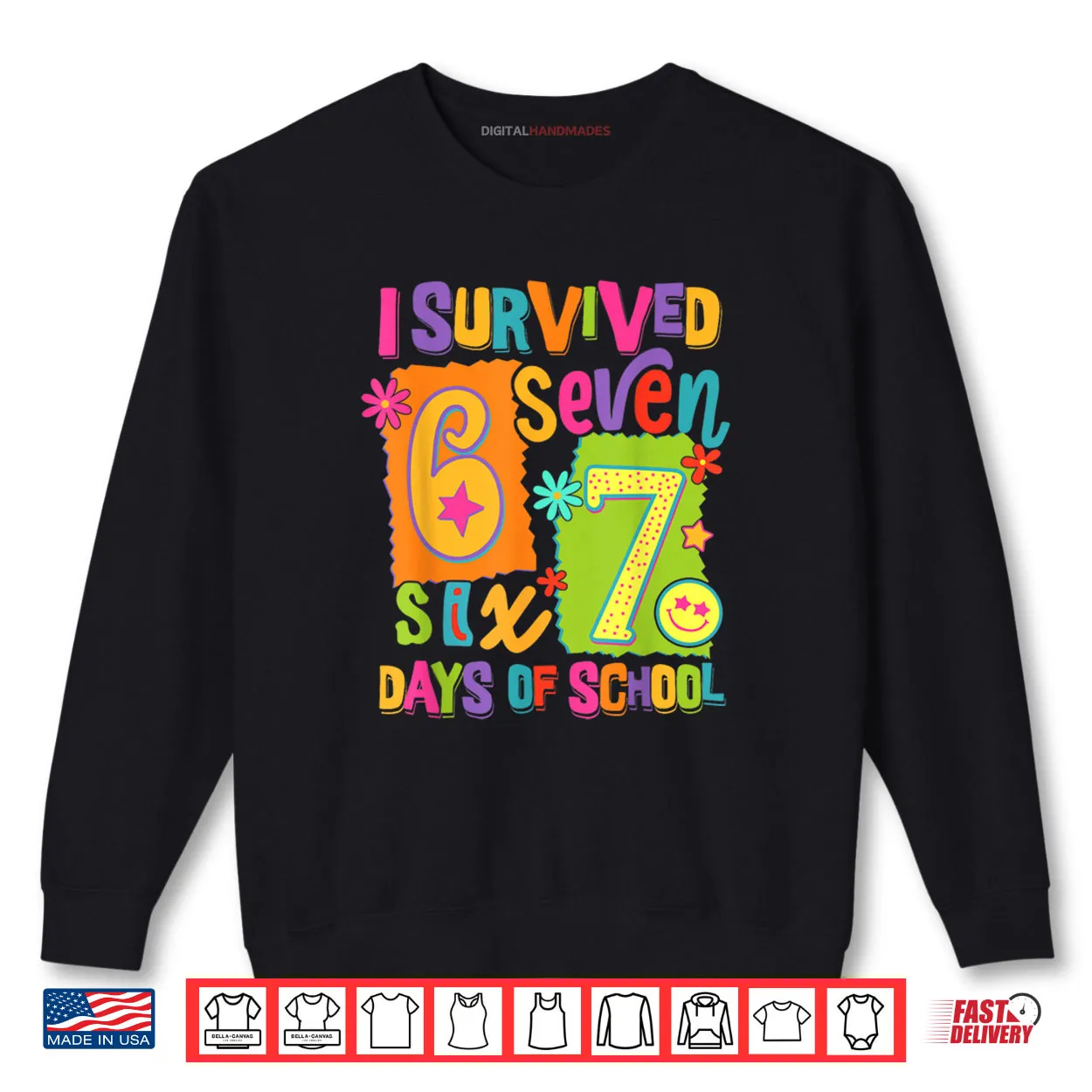 I Survived 67 Days of School Six Seven Teachers Students Shirt I Survived 67 Days of School Six Seven Teachers Students Shirt