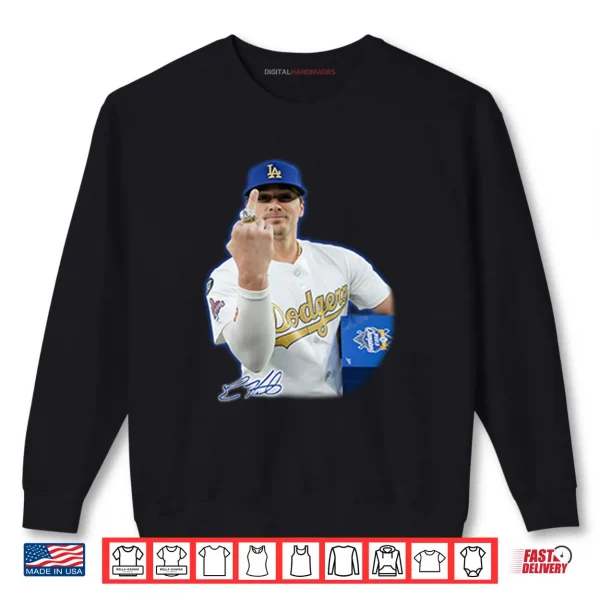 Sweatshirt Kike Hernandez Middle Finger Shirt