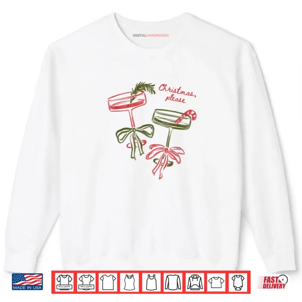 Sweatshirt Merry Cocktails Shirt