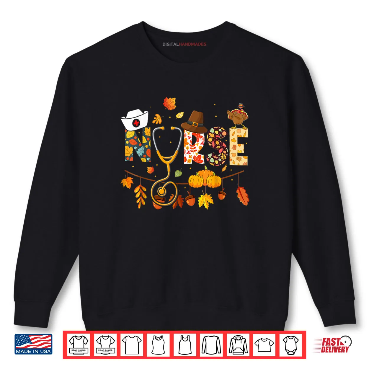 Nurse Thanksgiving Health Worker Nursing Fall Turkey Shirt Nurse Thanksgiving Health Worker Nursing Fall Turkey Shirt