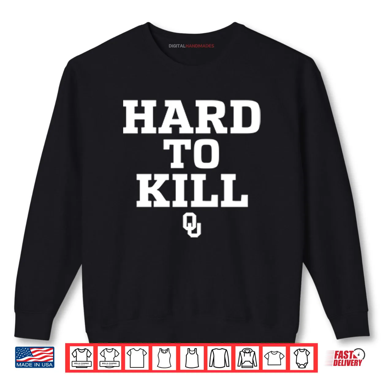 Oklahoma Sooners Hard To Kill Shirt Oklahoma Sooners Hard To Kill Shirt