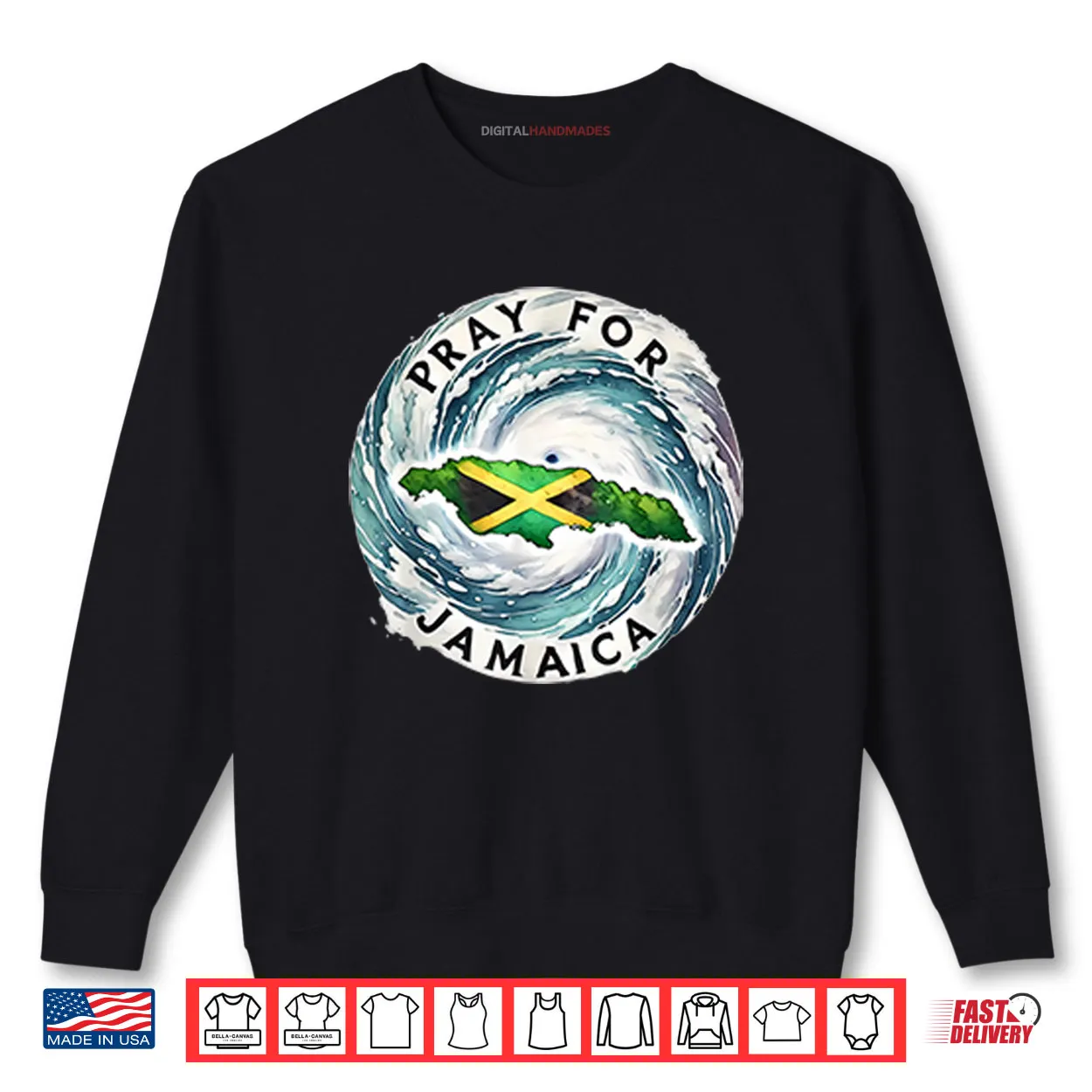 Pray For Jamaica Hurricane Melissa Shirt Pray For Jamaica Hurricane Melissa Shirt