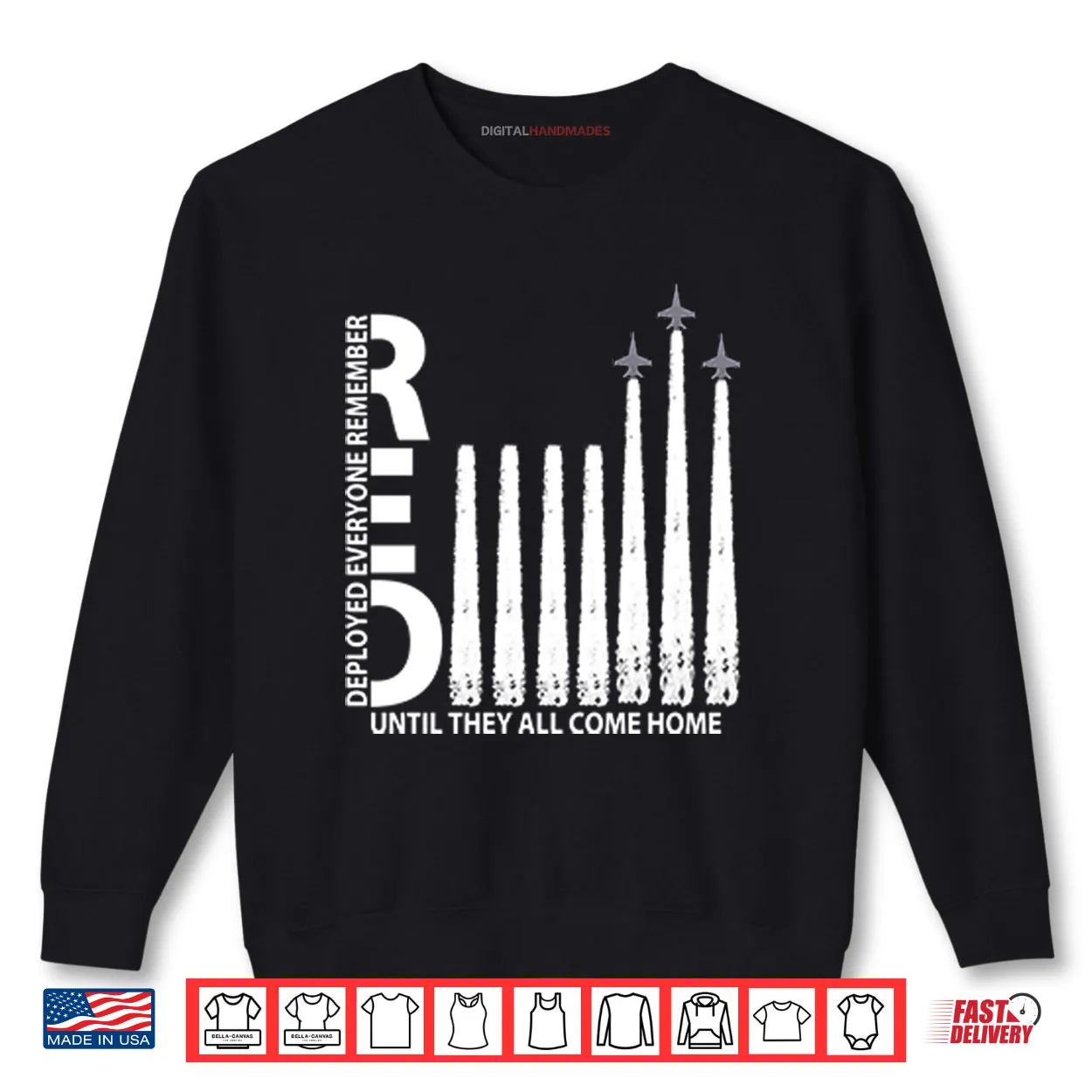 Remember Everyone Deployed Until They All Come Home Shirt Remember Everyone Deployed Until They All Come Home Shirt