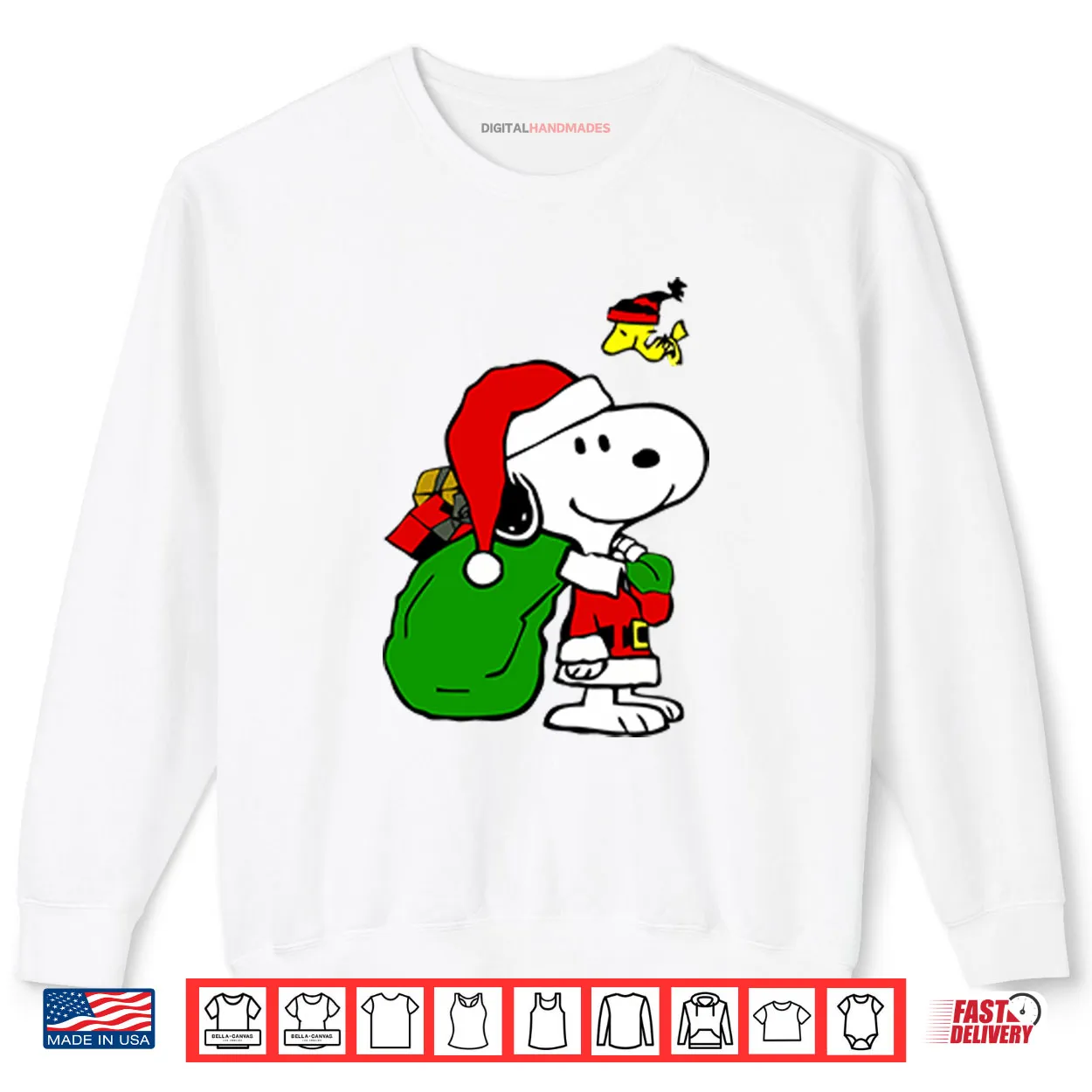 Santa Snoopy Christmas Shirt Santa Snoopy Christmas Shirt