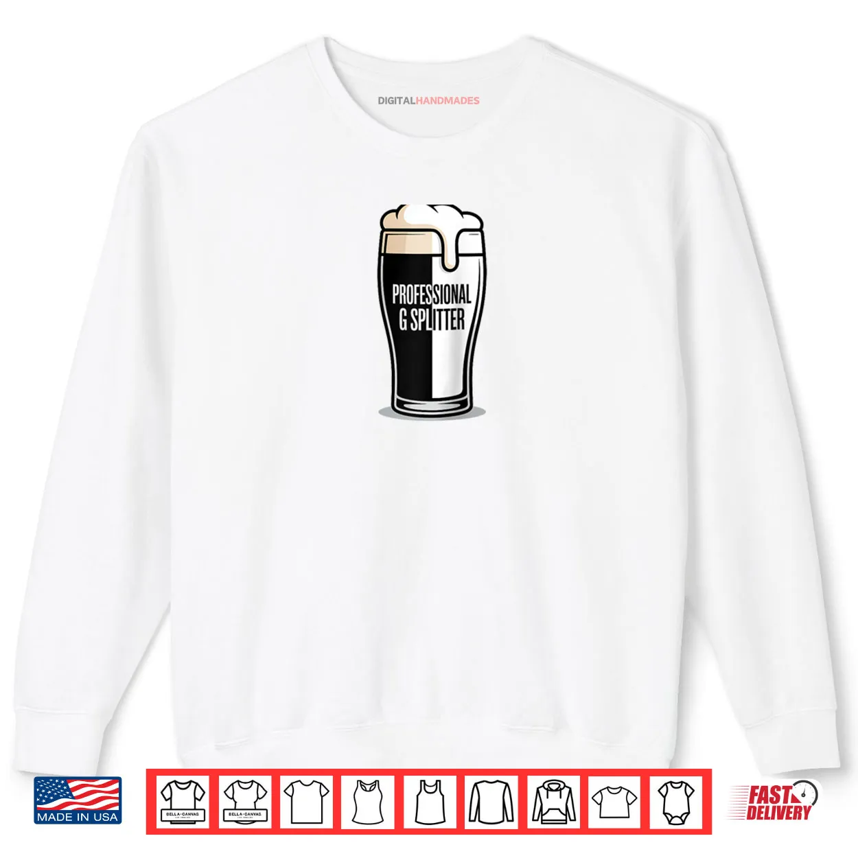 Stout Ale Professional G Splitter Drinking Raglan Shirt Stout Ale Professional G Splitter Drinking Raglan Shirt