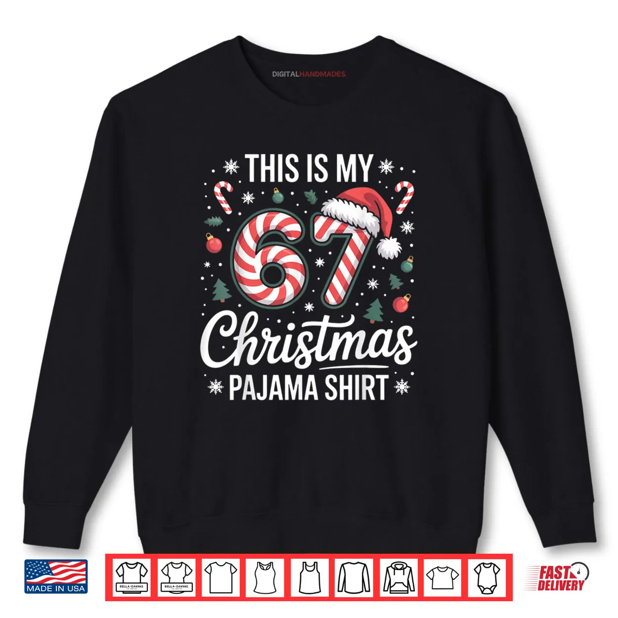 This My 67 Christmas Pajama 67 Meme Gen Alpha Boys Girls Shirt This My 67 Christmas Pajama 67 Meme Gen Alpha Boys Girls Shirt
