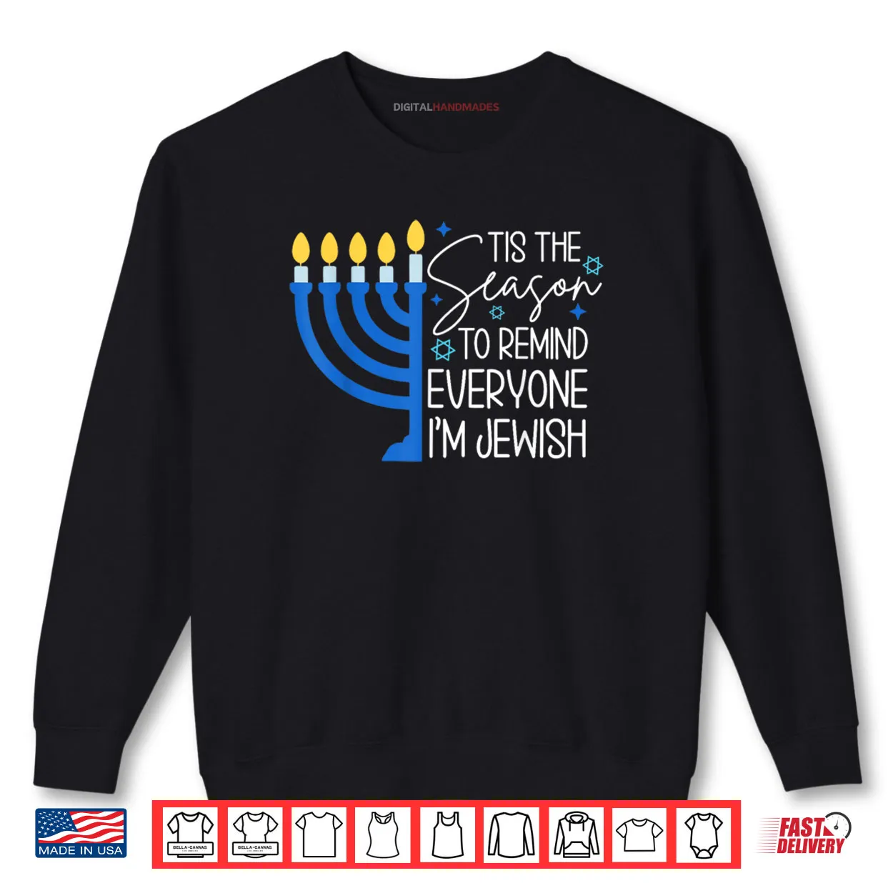 Tis The Season to Remind Everyone Im Jewish Hanukkah Season Shirt Tis The Season to Remind Everyone Im Jewish Hanukkah Season Shirt