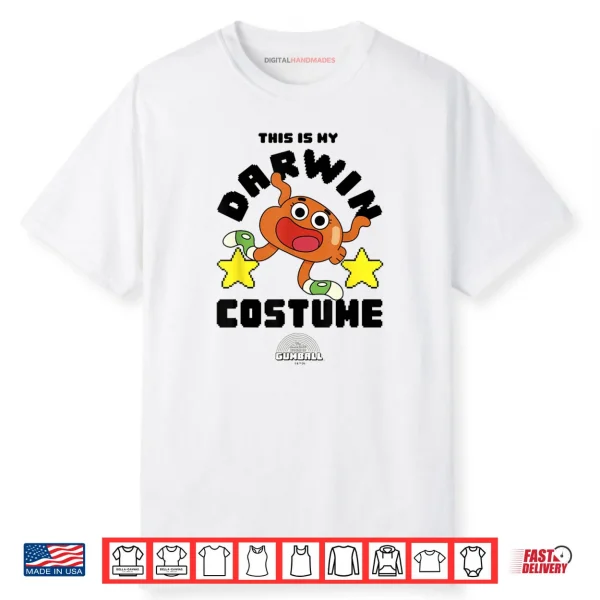 The Amazing World of Gumball This is My Darwin Costume Shirt