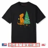 The Struggle is Real Sad T Rex Decorating Christmas Tree Shirt