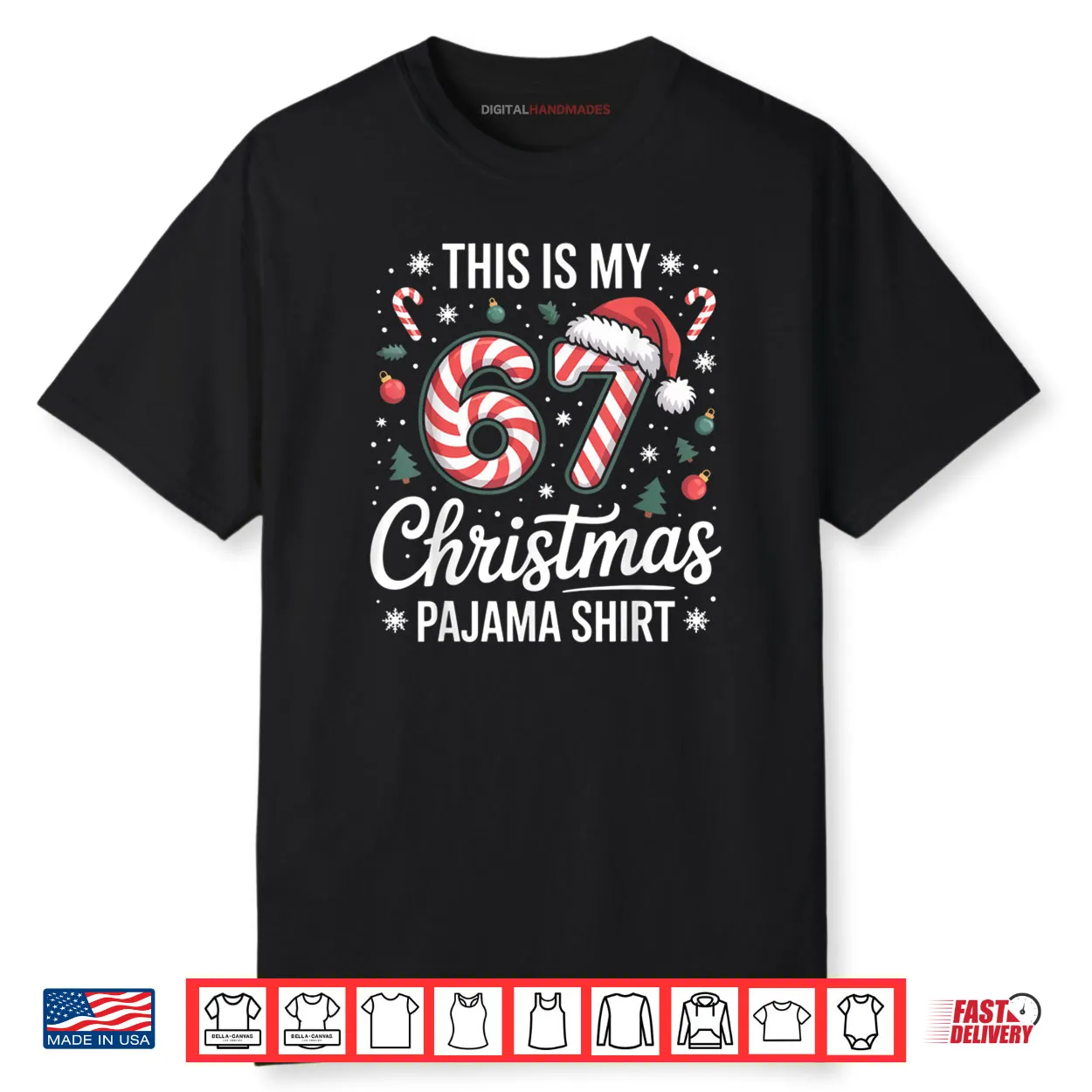 This My 67 Christmas Pajama 67 Meme Gen Alpha Boys Girls Shirt This My 67 Christmas Pajama 67 Meme Gen Alpha Boys Girls Shirt