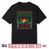 Warm Holiday Wishes Christmas Lights Sweater Dumpster Fire Shirt