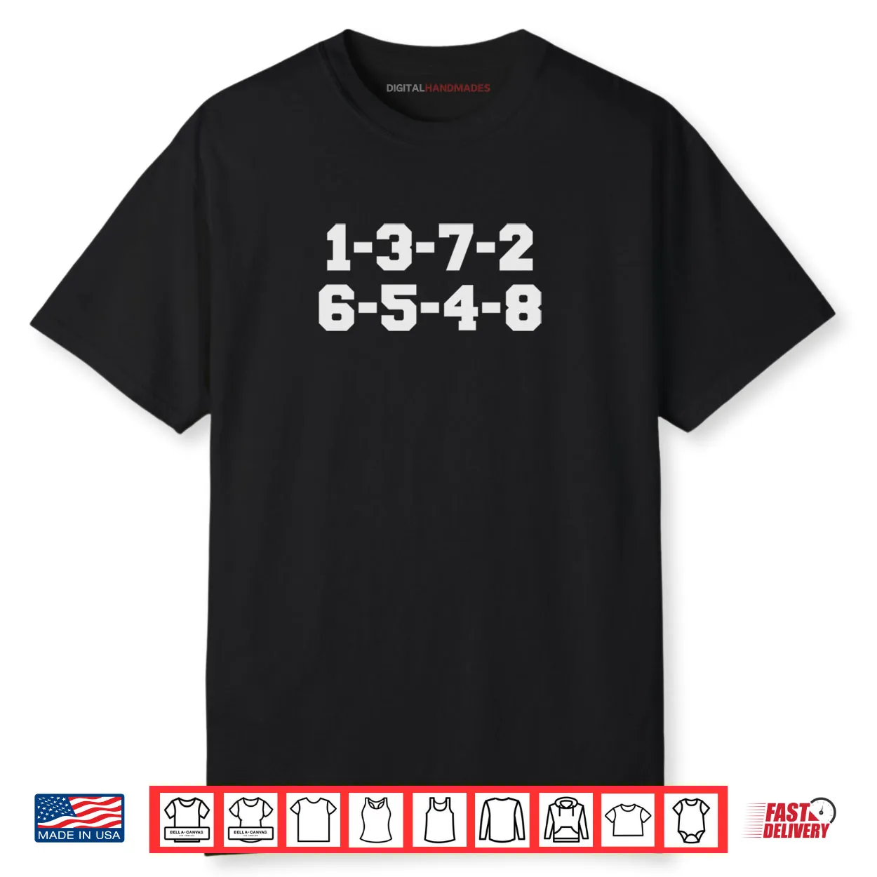 1 3 7 2 6 5 4 8 Shirt 1 3 7 2 6 5 4 8 Shirt