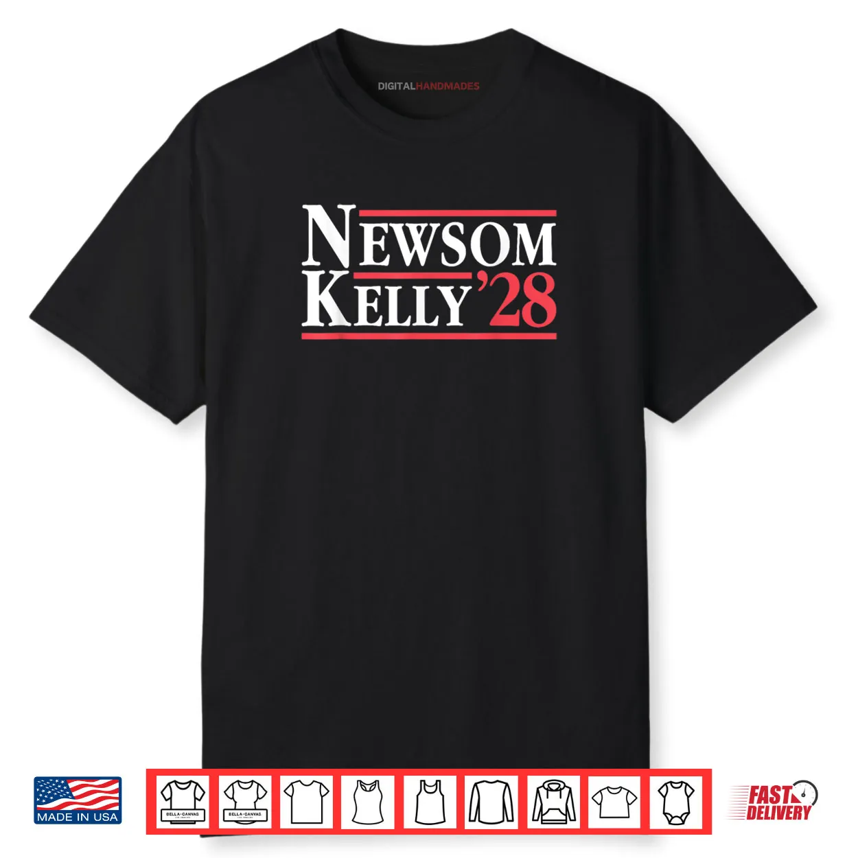 2028 Gavin Newsom Mark Kelly 48th President 2026 2027 2029 Shirt 2028 Gavin Newsom Mark Kelly 48th President 2026 2027 2029 Shirt