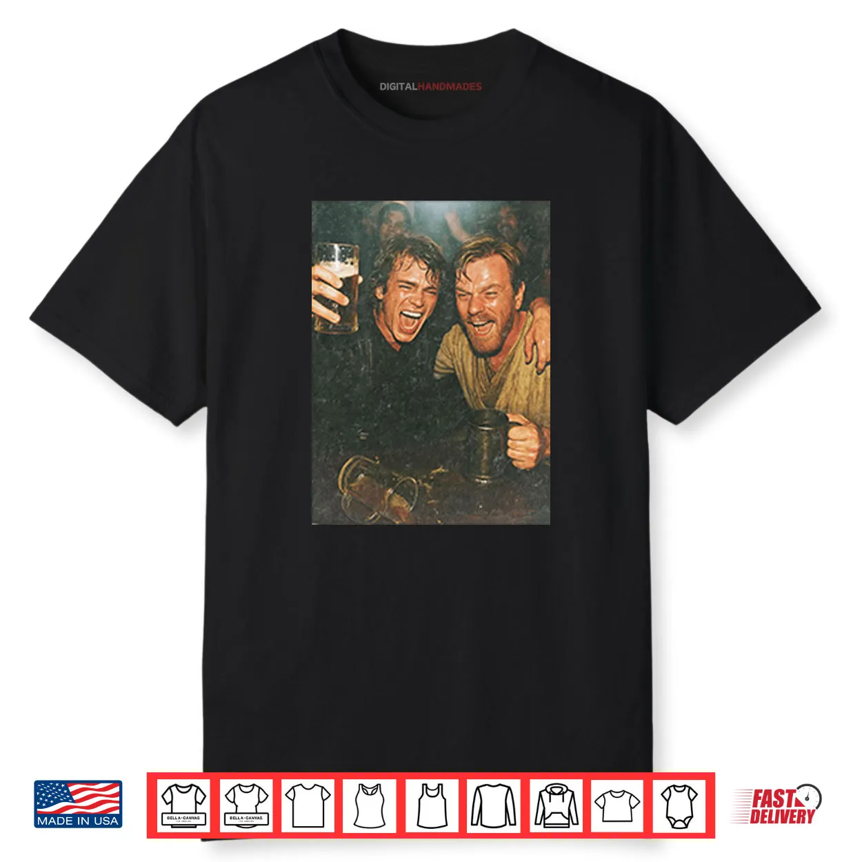 Anakin Skywalker And Obi Wan Kenobi Shirt Anakin Skywalker And Obi Wan Kenobi Shirt