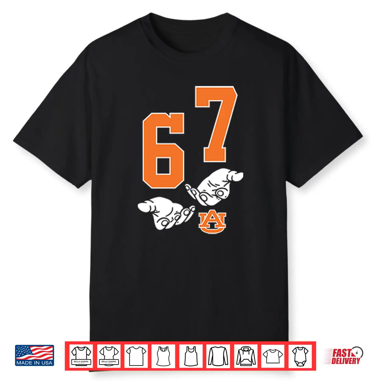 Auburn Tigers 67 Shirt Auburn Tigers 67 Shirt