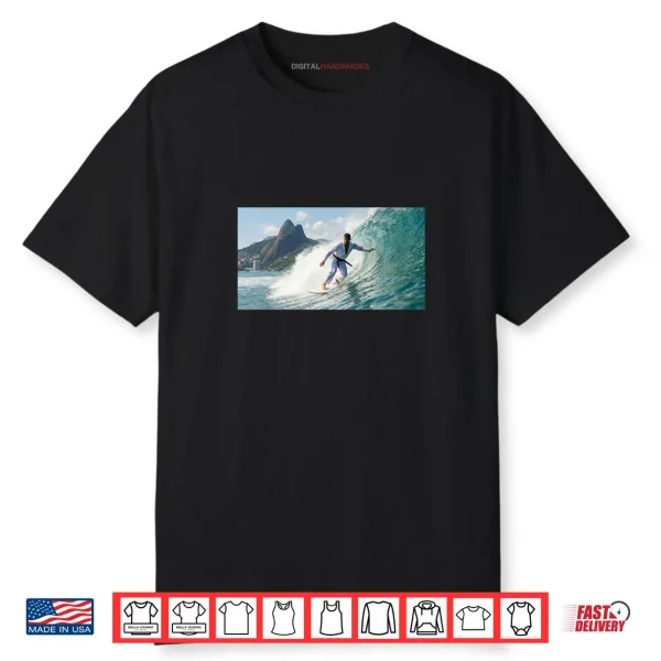 BJJ Surfer Riding The Wave Shirt