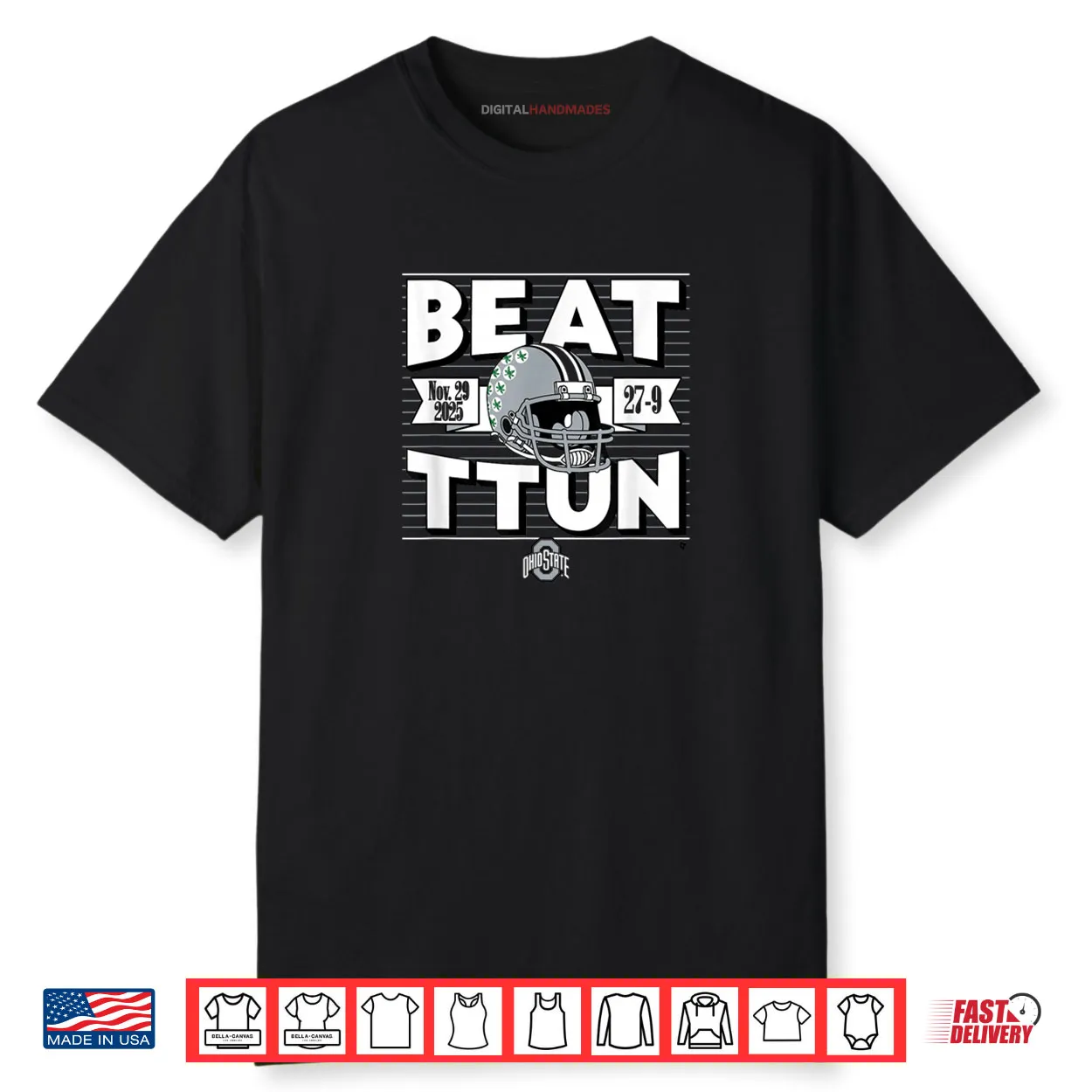 Beat TTUN in The Game 2025 Ohio State Buckeyes Football Shirt Beat TTUN in The Game 2025 Ohio State Buckeyes Football Shirt