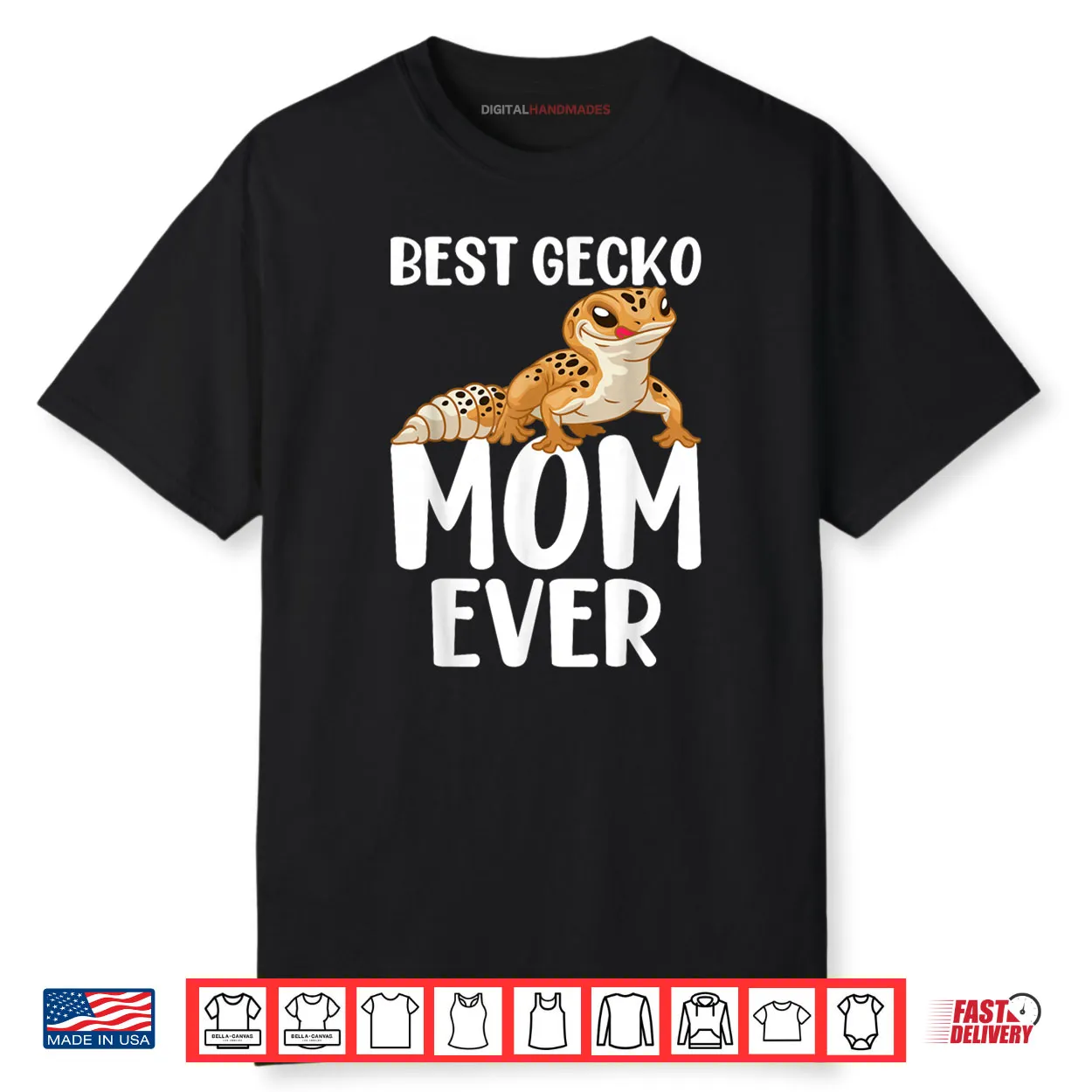 Best Gecko Mom Ever Leopard Lizard Reptile Shirt Best Gecko Mom Ever Leopard Lizard Reptile Shirt