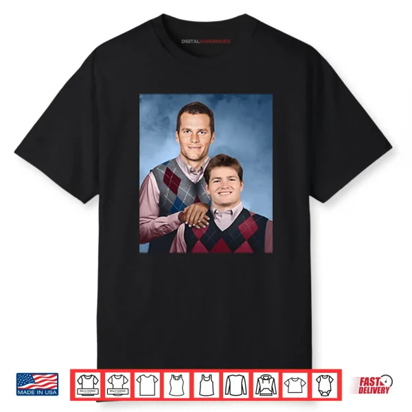 Brady And Maye New England Football Shirt
