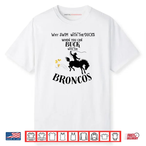 Bronco Driver’s Bucking Ducks Shirt