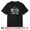 Camo Southern Local Boy Duck Hunting Black Lab Outdoor Shirt