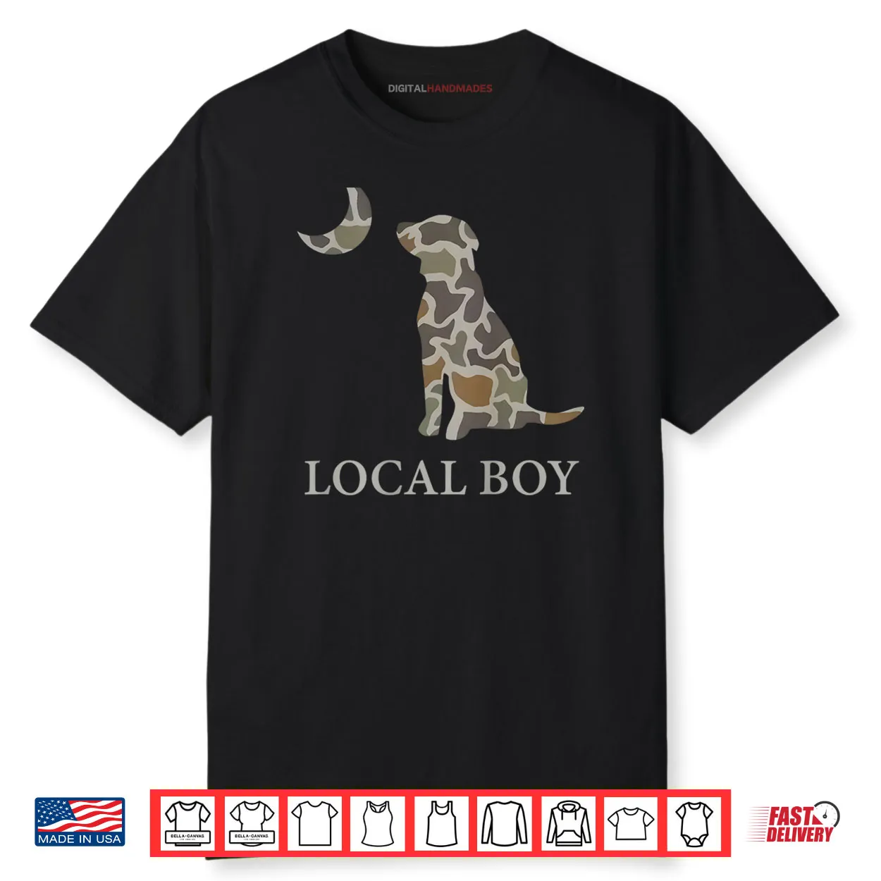 Camo Southern Local Boy Duck Hunting Black Lab Shirt Camo Southern Local Boy Duck Hunting Black Lab Shirt