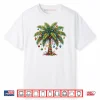 Christmas Palm Tree Light Hawaiian Tropical Xmas Shirt