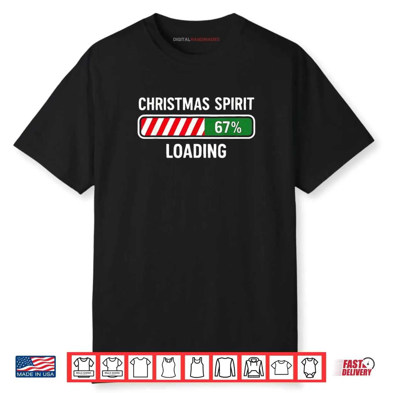 Christmas Spirit Loading 67 Meme Slang Shirt Christmas Spirit Loading 67 Meme Slang Shirt