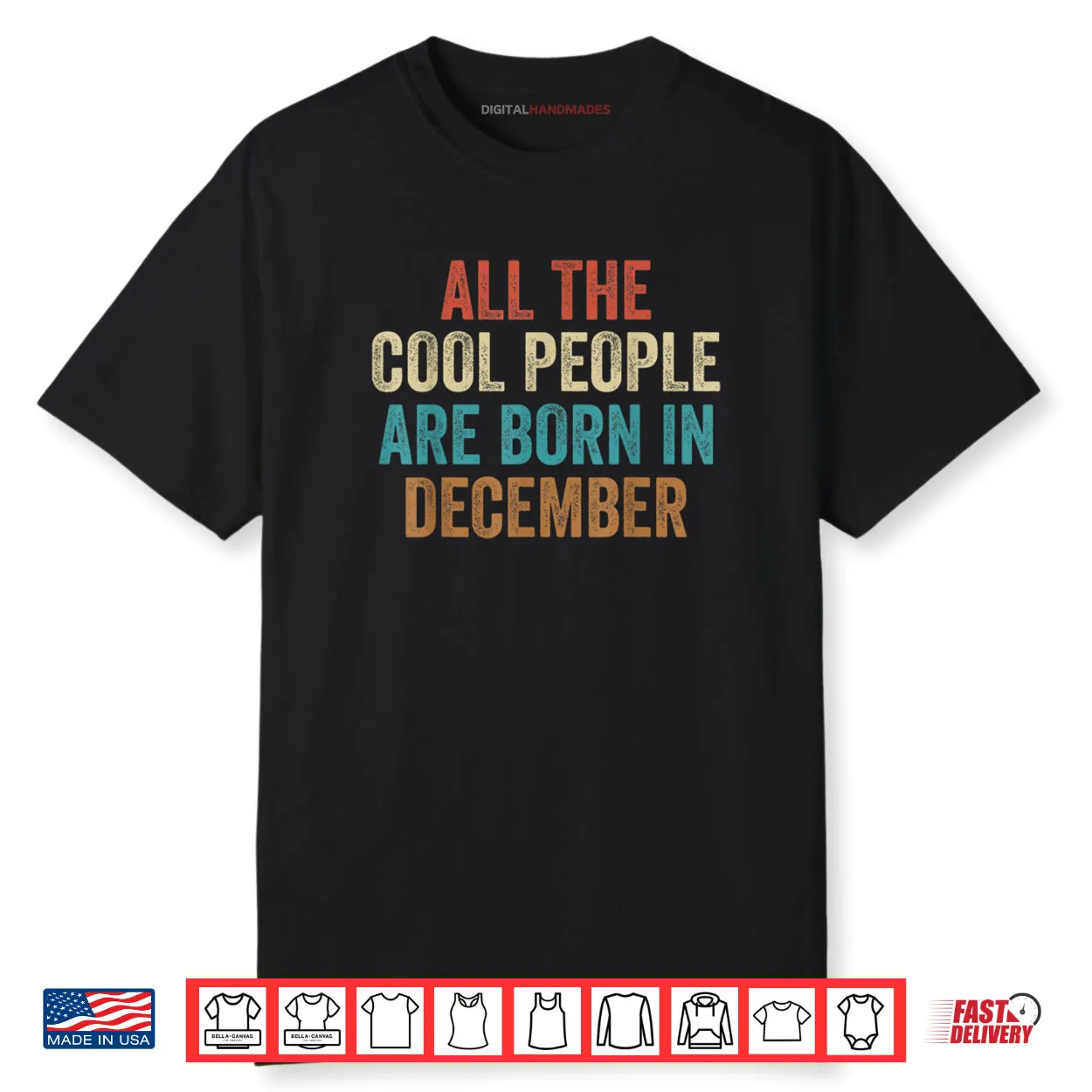 Cool People are Born in December Shirt Cool People are Born in December Shirt