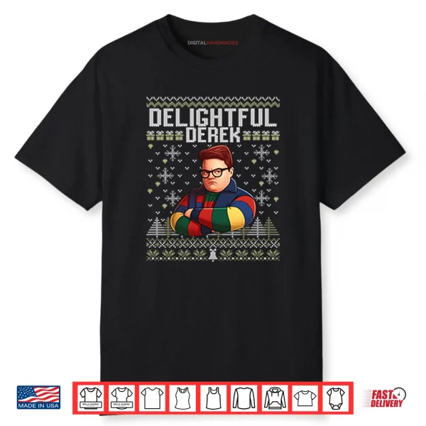 Delightful Derek Christmas Shirt
