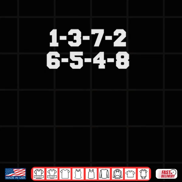 1 3 7 2 6 5 4 8 Shirt 3 Design 1 3 7 2 6 5 4 8 Shirt