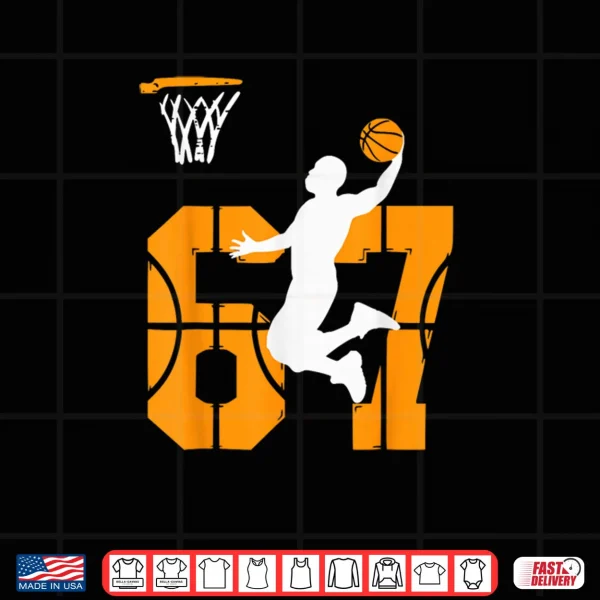 Design 67 Basketball Meme Dunk Position Game Trendy Shirt
