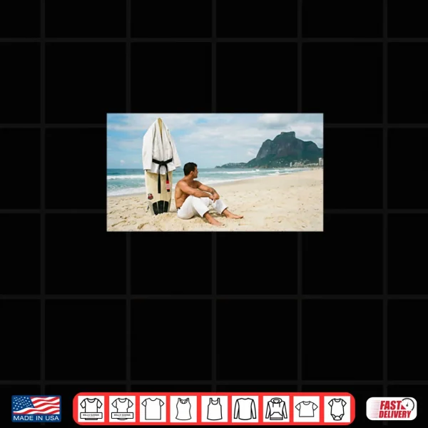 Design BJJ Beach Lifestyle Rio Scene Shirt