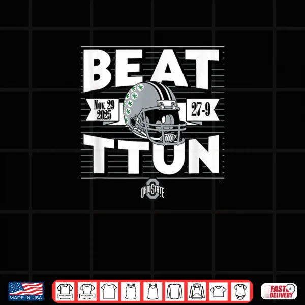 Beat TTUN in The Game 2025 Ohio State Buckeyes Football Shirt 4 Design Beat TTUN in The Game 2025 Ohio State Buckeyes Football Shirt