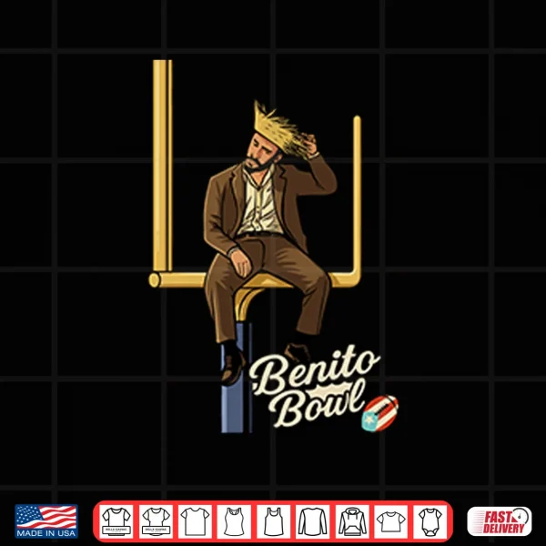Benito Bowl Football Shirt 3 Design Benito Bowl Football Shirt